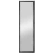 Wholesale - 18.9x66" LARA BLACK LEANER FRAMED MIRROR C/P1, UPC: 044021646229